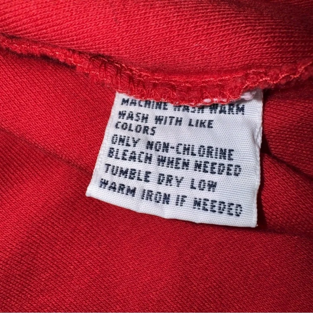 Polo Ralph Lauren Shirt Men's Sz Large Red Golf Short Sleeve Polo Blue Pony Logo